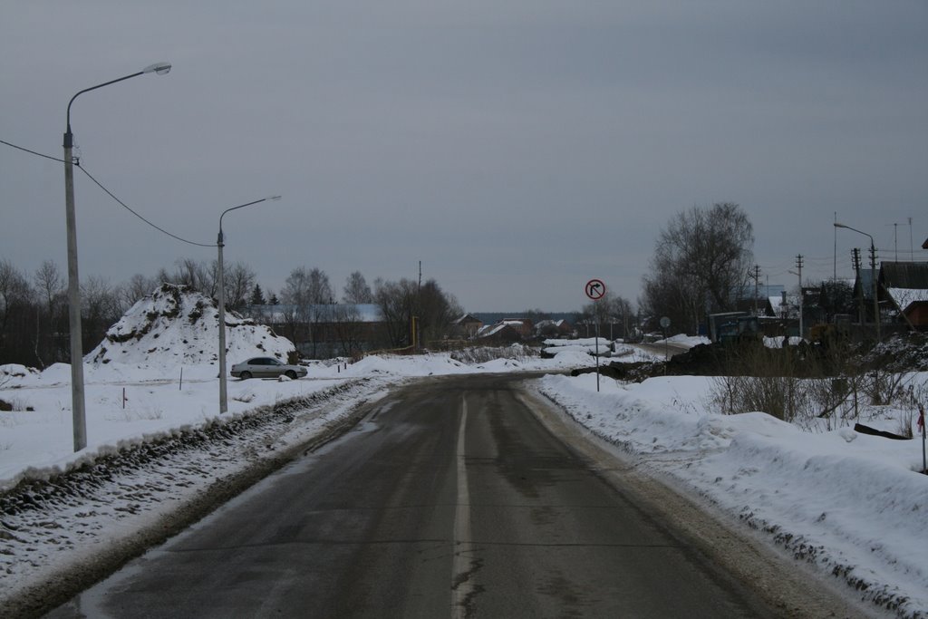 Ререкрёсток строящейся объездной дороги, Некрасовка