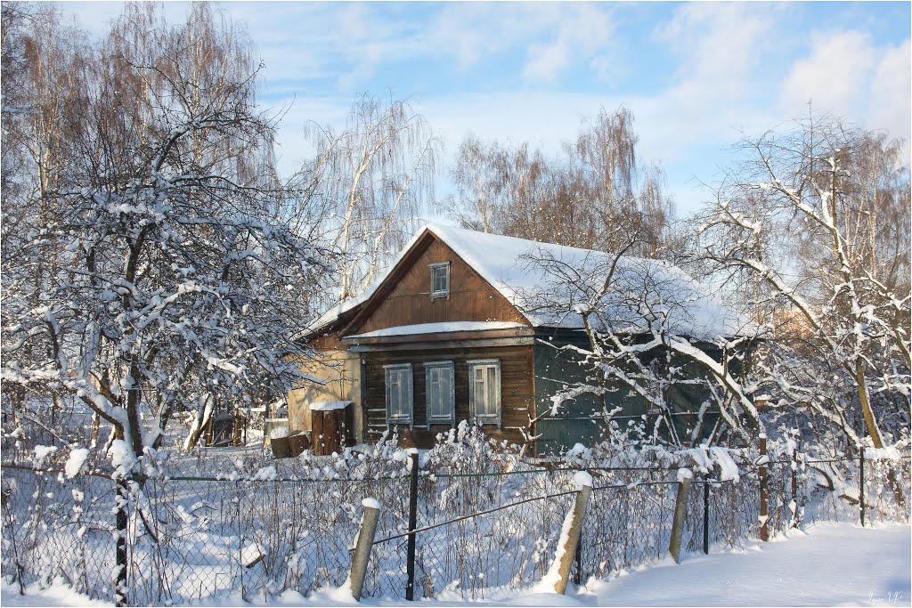 Winter in Moscow (Park Mitino), Новобратцевский