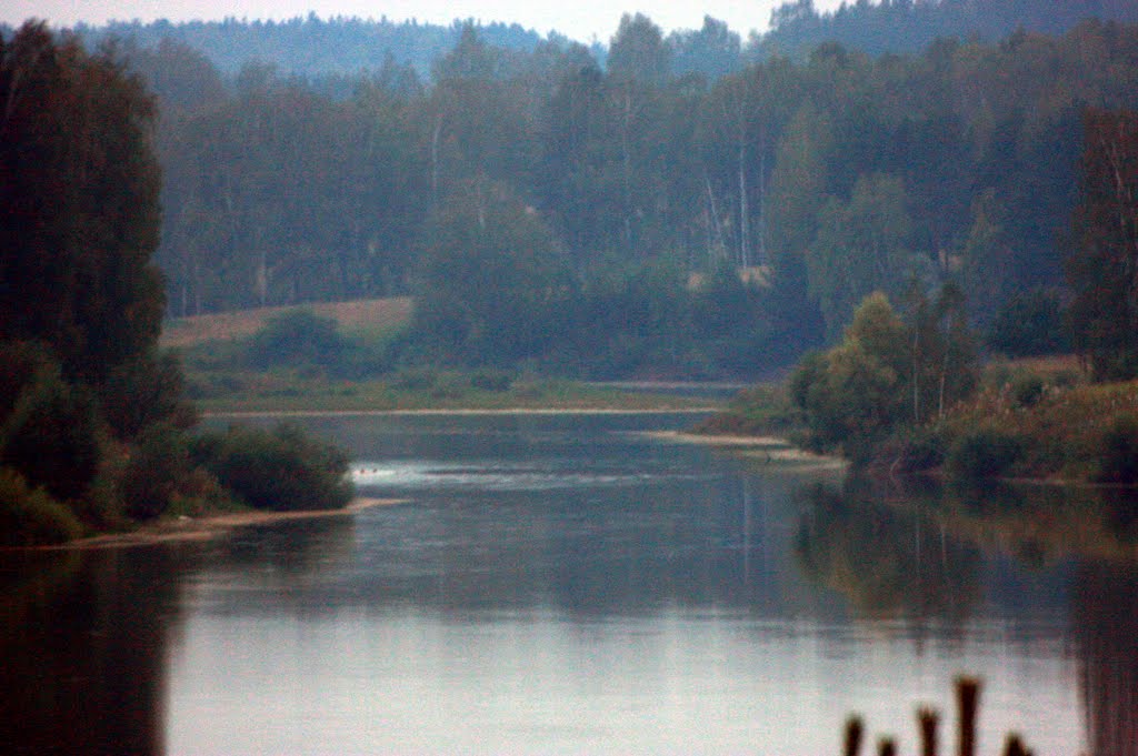 river Oka, Озеры