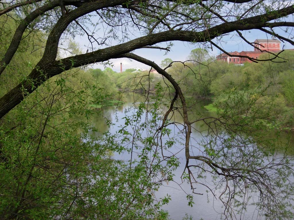 Вид со старого моста, Орехово-Зуево