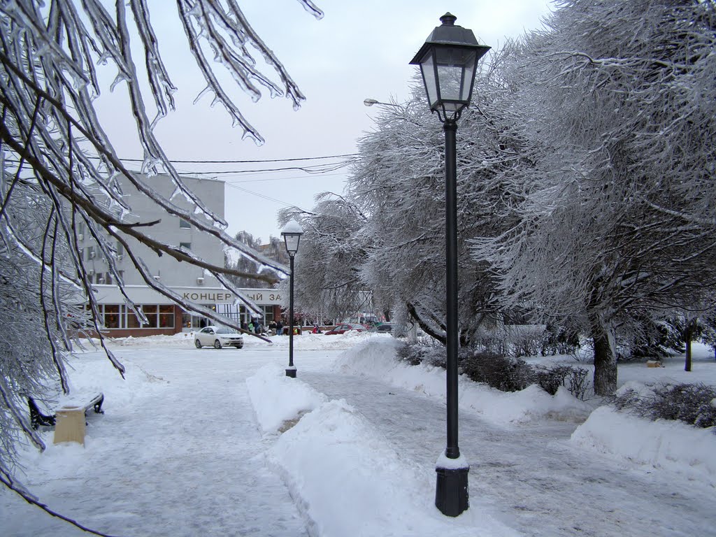Ледяной дождь в Подольске, Подольск