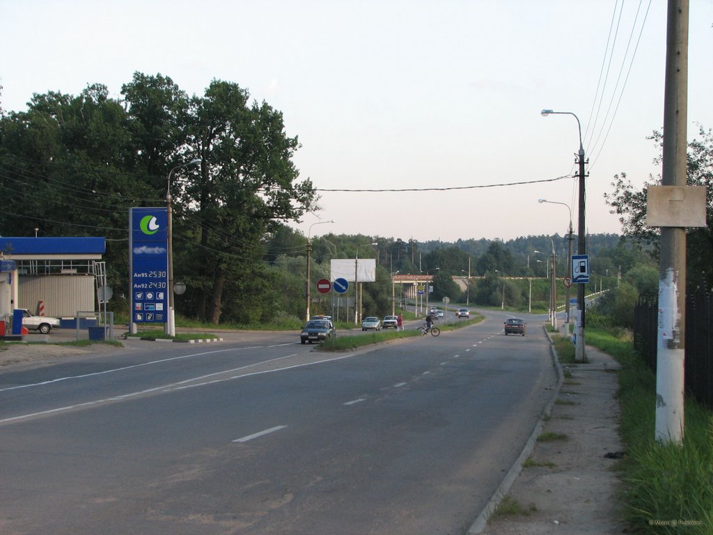 The Big road Akulovskoe Av. / Акуловское шоссе, Пушкино