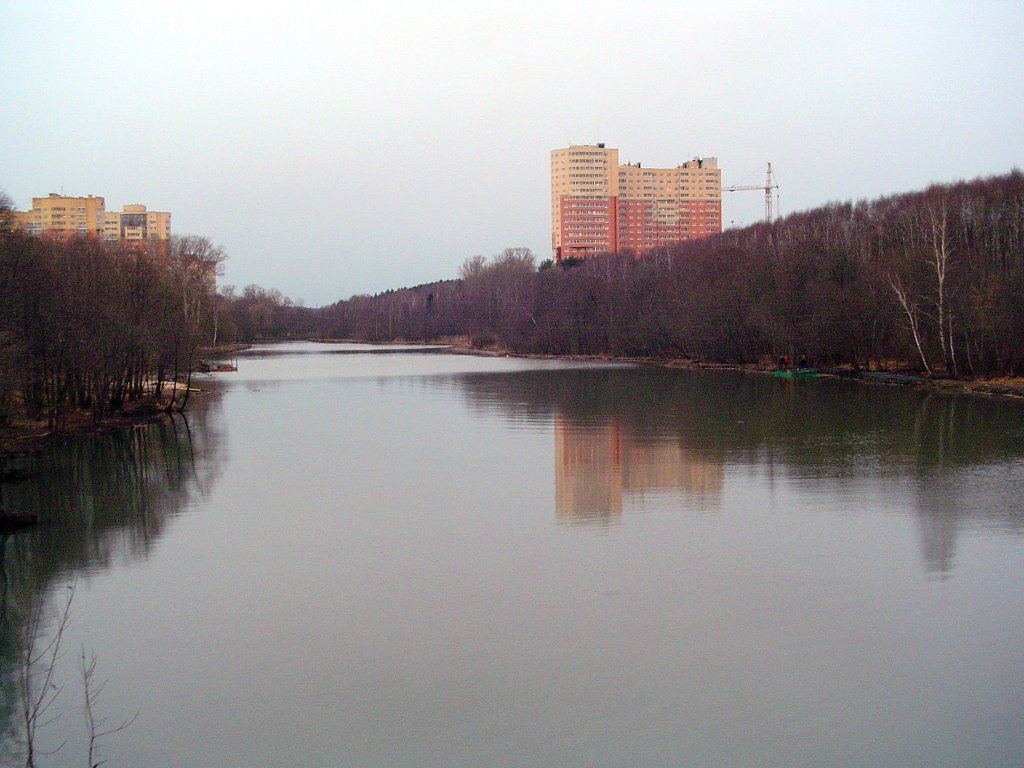 Река Серебрянка, Пушкино
