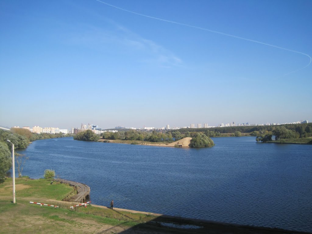 Москва река, Рублево