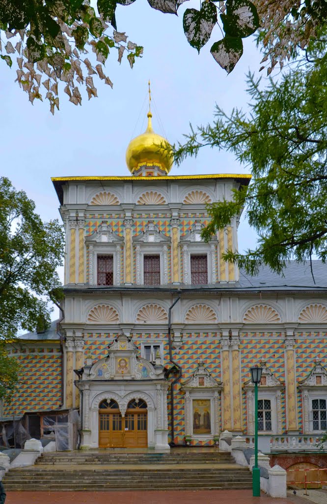 Церковь Сергия Радонежского в трапезной палате Троице-Сергиевой лавры, Сергиев Посад