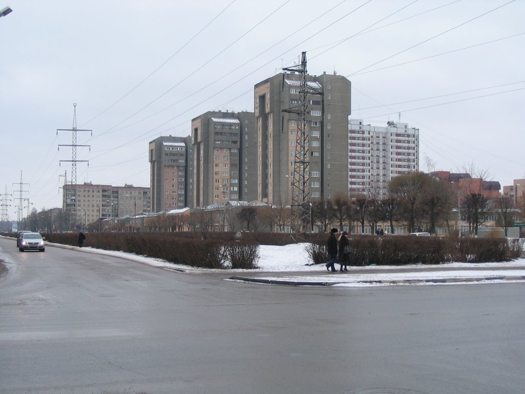 Serpukhov, Gorkogo street, Серпухов