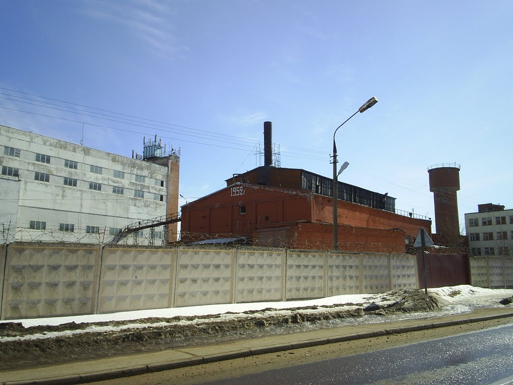 Солнечногорск.Котельная стеклозавода,Год постройки 1952., Солнечногорск