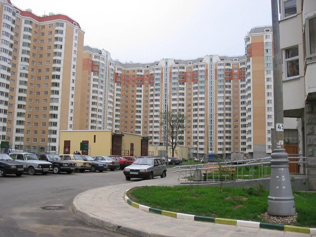 Новые дома в Солнцево рядом с автобусным парком - New Houses in Solntsevo near autopark, Солнцево