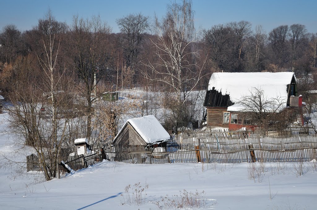 Здесь находилась деревня Гнилуши, Старбеево