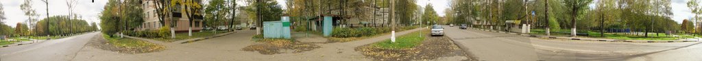 Панорама. Ул. Чапаева. Сентябрь 2009, Сходня
