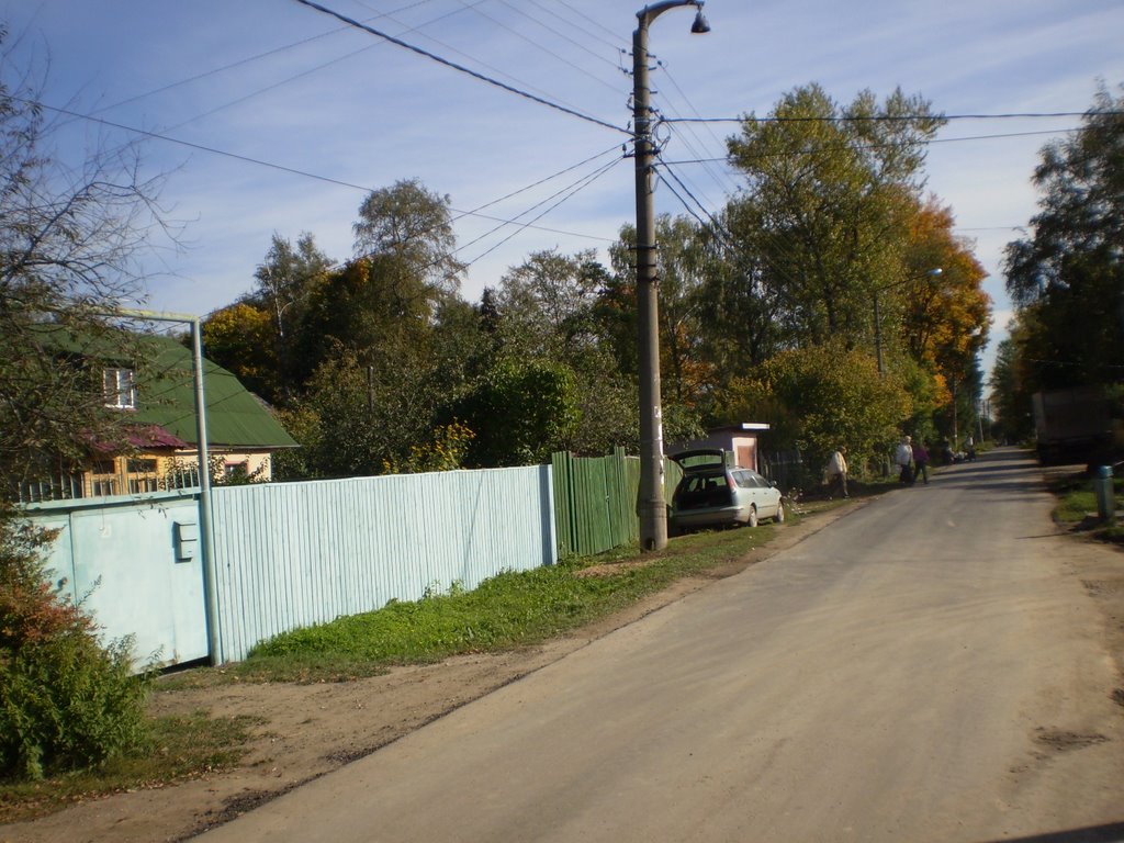 Skhodnya. Ovrazhnaya street., Сходня