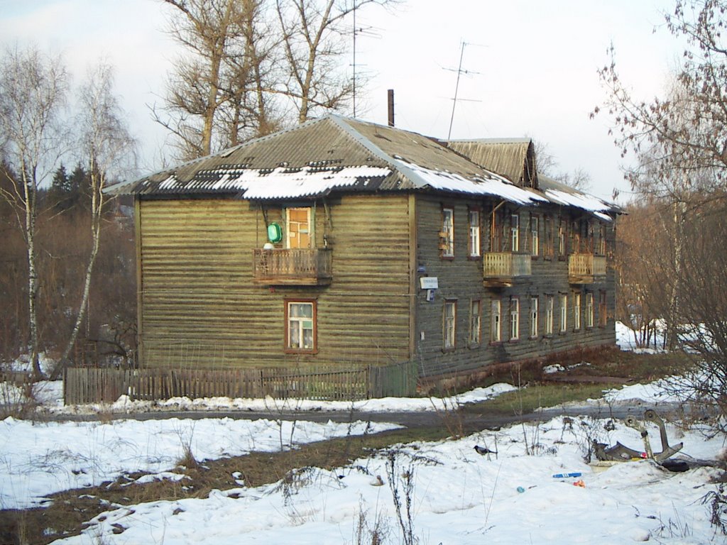 Dwelling barrack from 1960th, Сходня