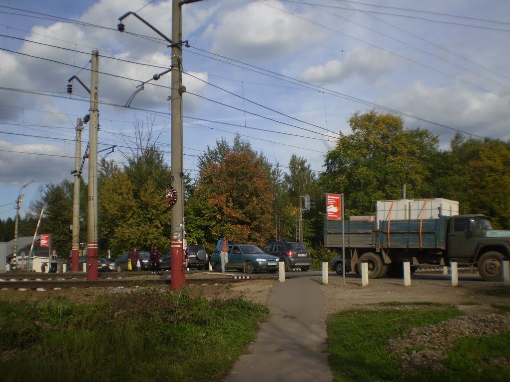 Железнодорожный переезд в Фирсановке, Фирсановка