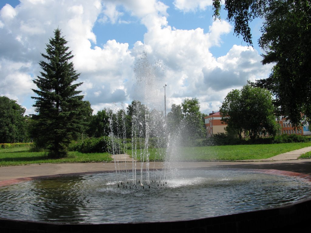 фонтан, Черноголовка