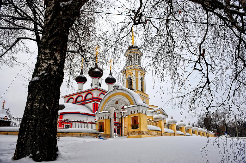 Анно Зачатьевская церковь  январь 2013, Чехов