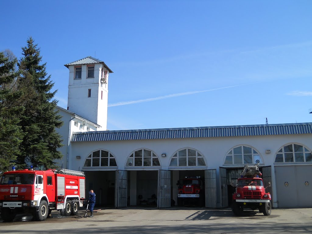 Fire Station in Shakhovskaya, Шаховская