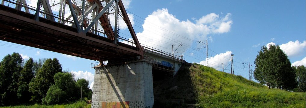 Canale Moskwa - Volga/Railroad bridge 11.07.2009, Шереметьевский