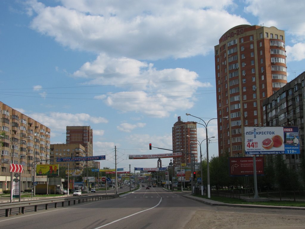 Октябрьская улица, Щелково