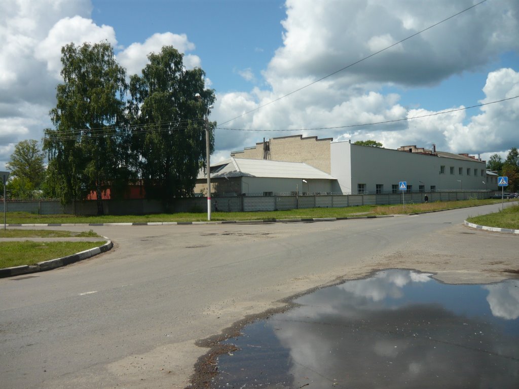 Здание бывшего вокзала узкоколейки, Электрогорск