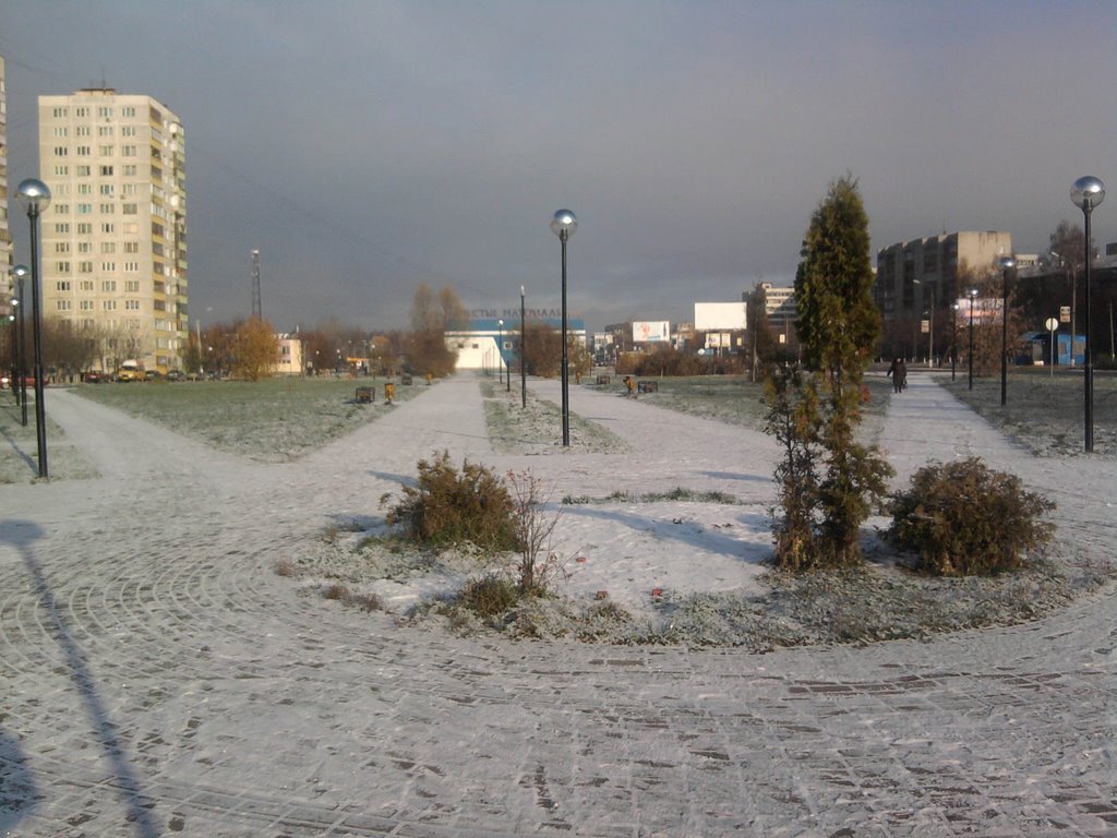 First snow, Электросталь