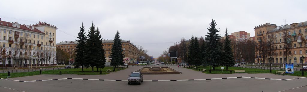 Электросталь. Панорама проспекта Ленина, Электросталь