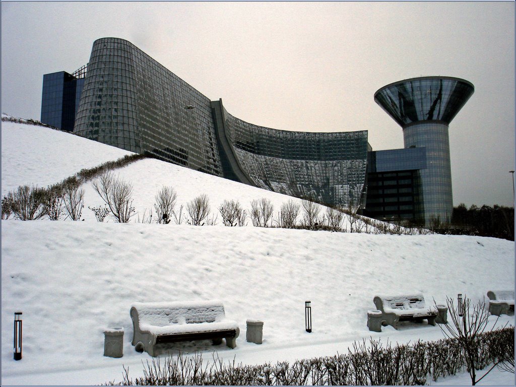 Панорама Дома Правительства Московской области / Panorama of the Government House of Moscow Region, Байконур