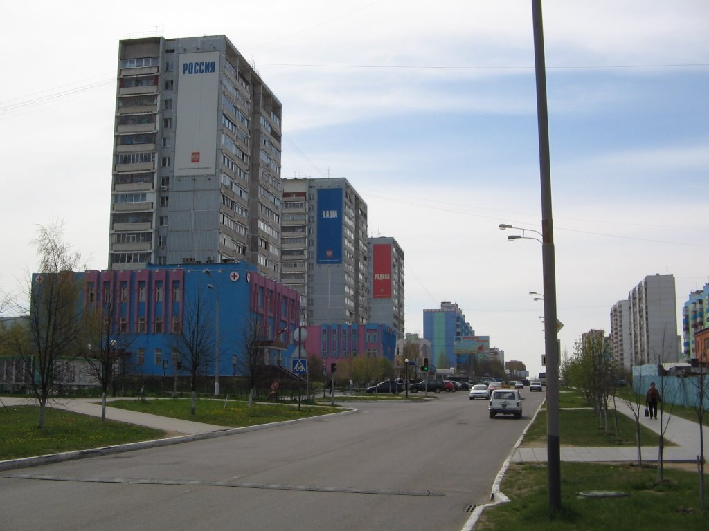 Перекрёсток улиц Молодёжной и Победы / Crossroads of streets Molodezhnaya and Victories, Краснознаменск