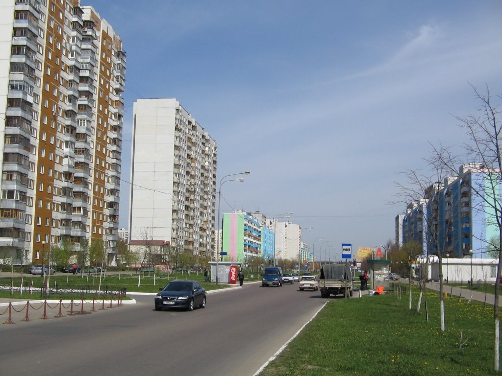 Улица Победы / Victory Street, Краснознаменск