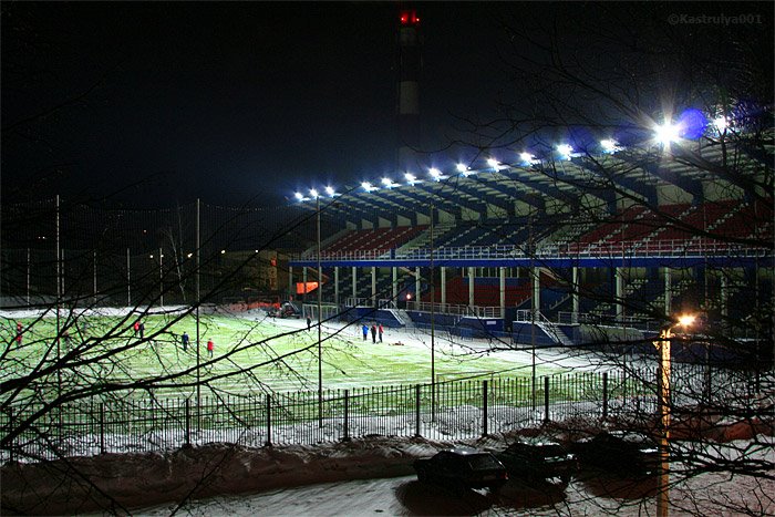 foto krasnoznamenskij stadion zarya v gorode krasnoznamensk