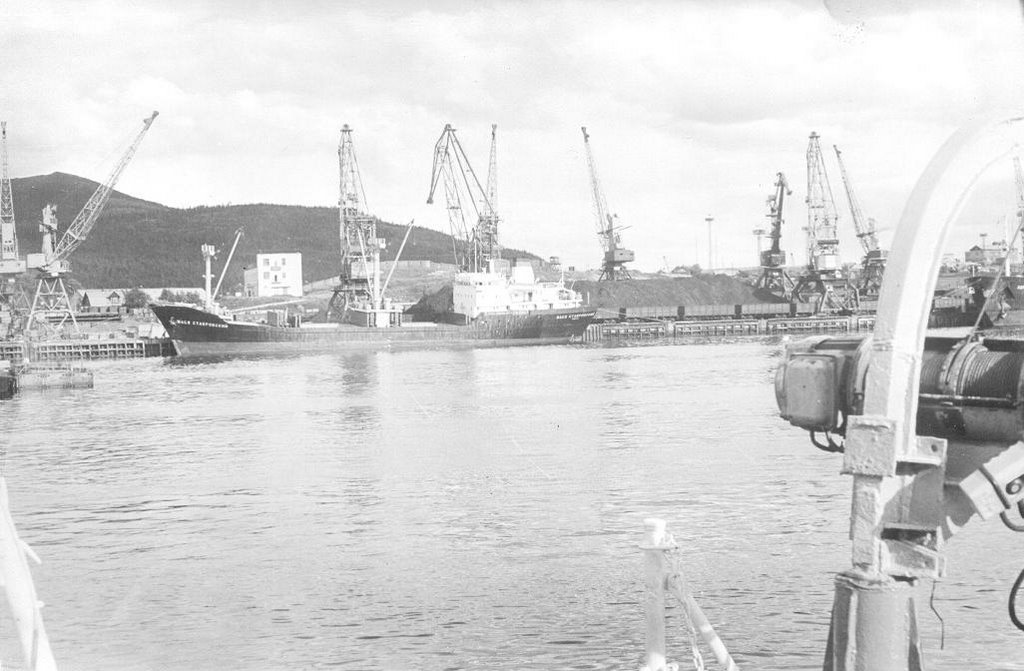 Кандалакша, порт 1983 год, Кандалакша
