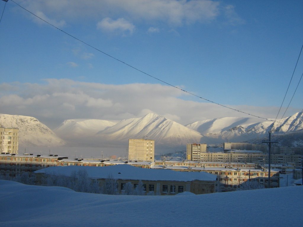 Кировск зима 2007, Кировск