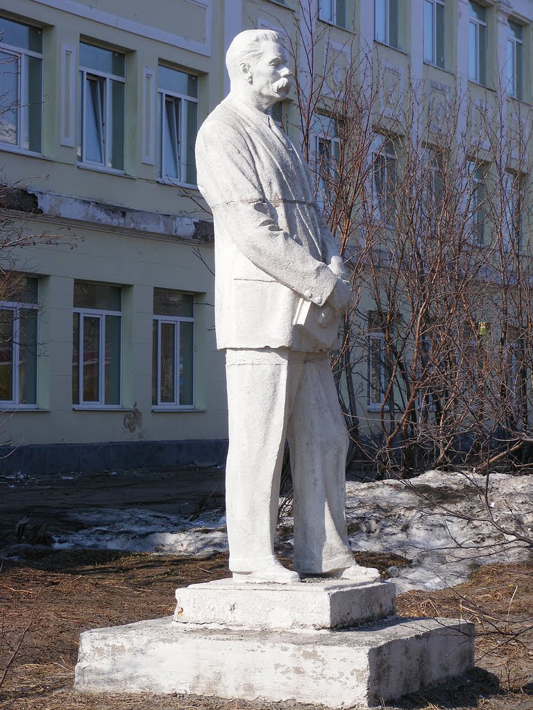 Памятник Горькому, Кировск