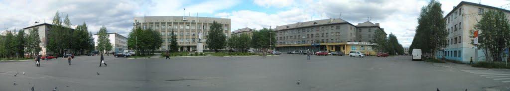 Площадь. 2010 г., Ковдор