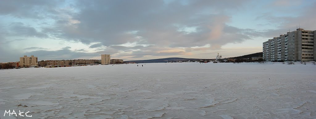озеро имандра, Мончегорск