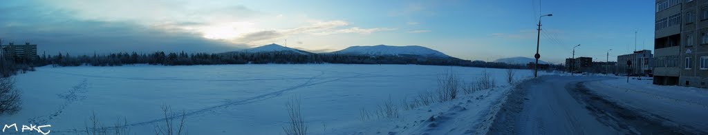 комсомольское озеро, Мончегорск