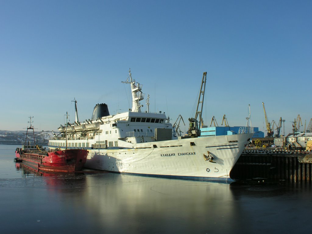 Motor ship "Klavdiya Elanskaya", Мурманск