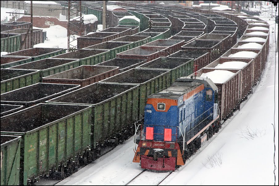 Coal trains, Мурманск