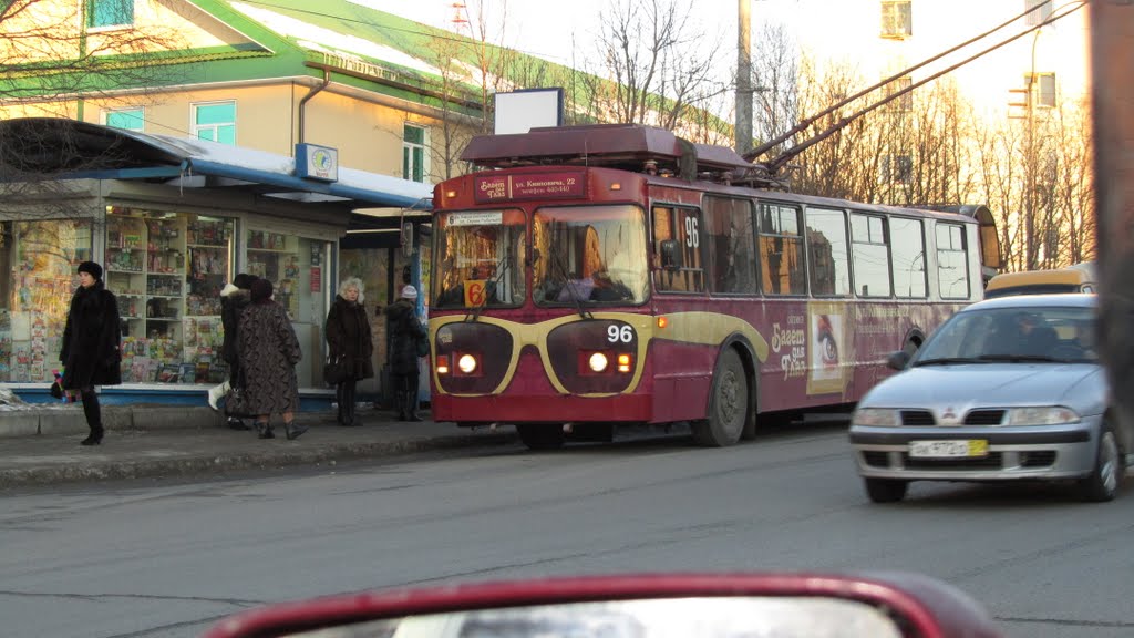 Близорукий троллейбус, Мурманск