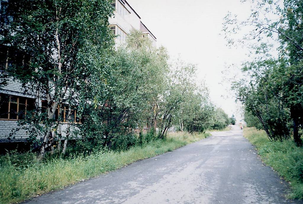 На улице Кайкова. 2002 год., Мурмаши