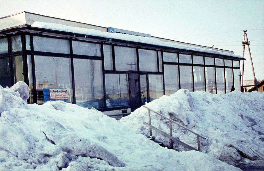 Универмаг в 1974 году на ул. Мира., Мурмаши