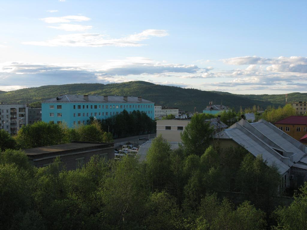 Поселок мурмаши фото