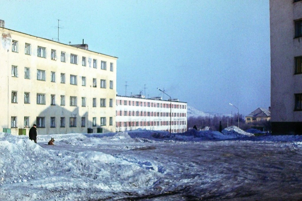 Улица Цесарского в 1974 году, Мурмаши