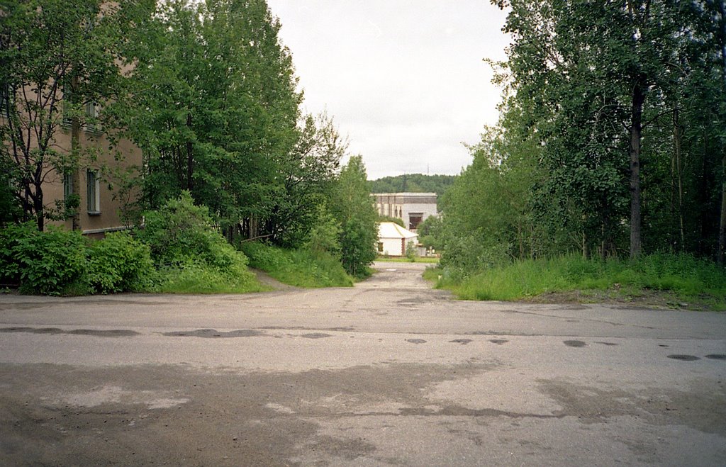 Улица Полярная. 2002 год., Мурмаши