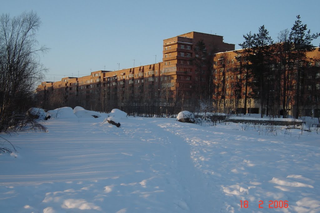 Зима 2006 год, Оленегорск