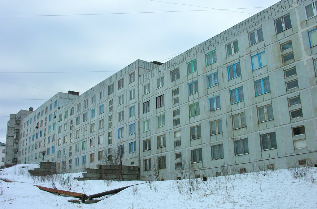 Apartment building, Полярный