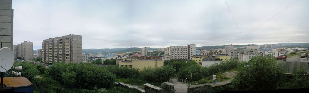 Вид на город. 2010 г., Североморск