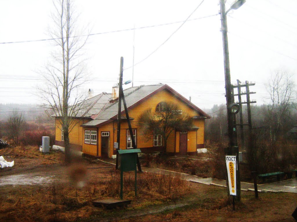 Анциферово (снимок из окна поезда), Анциферово