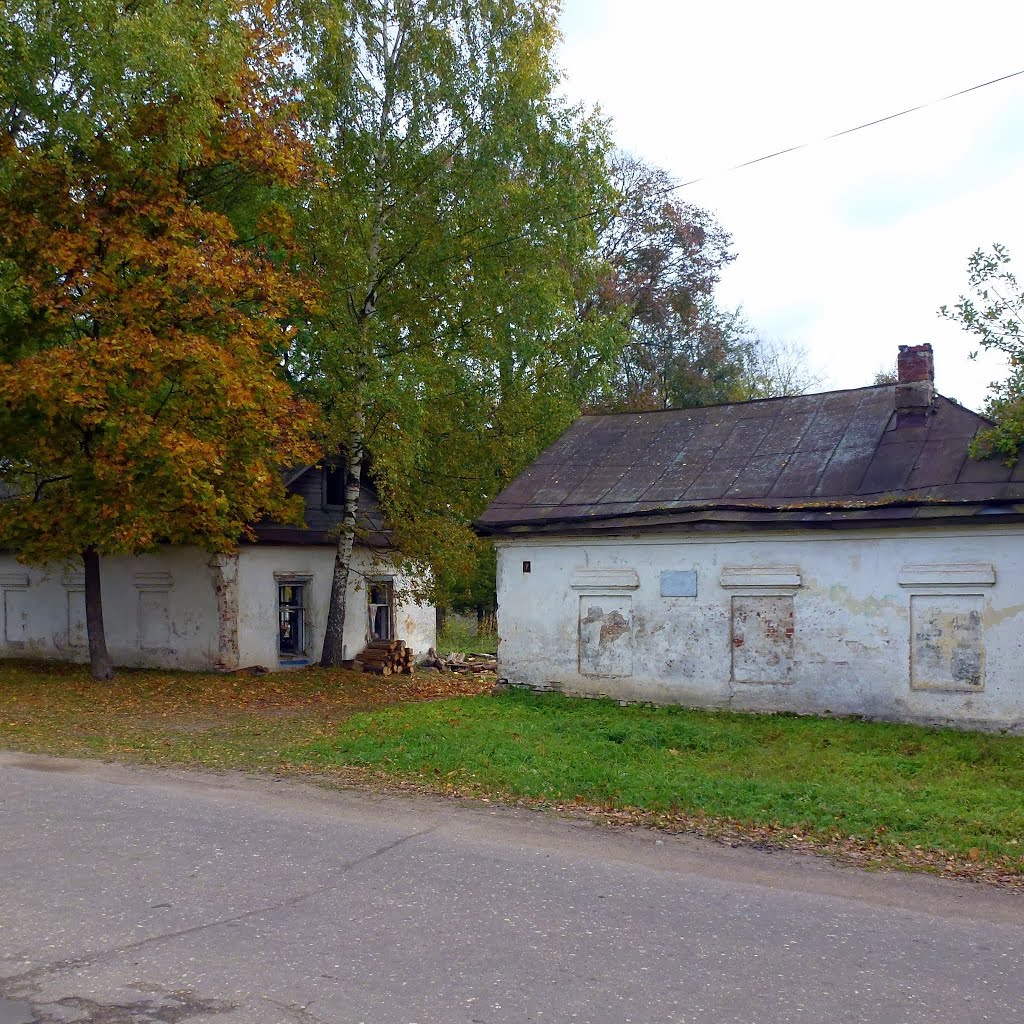 Руины  усадьбы Меньшикова, Валдай, Валдай