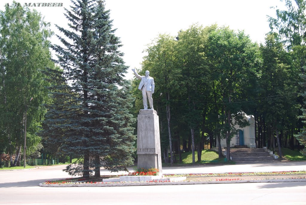 Демянск. Памятник В. И. Ленину/Demyansk. Monument to V. I. Lenin, 07.07.2011, Деманск