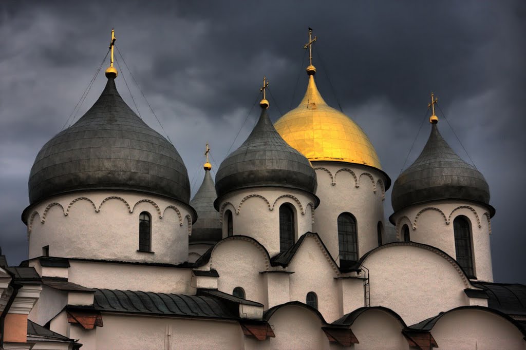 Novgorods Dome (HDR) ... cathedral, Новгород